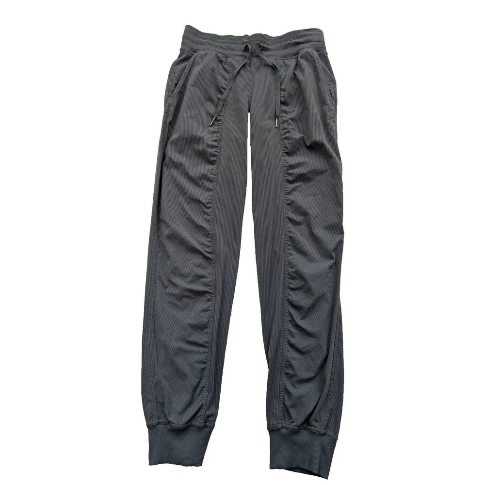 Lululemon Dance Studio Mid-Rise Joggers Ink Blue Athletic Lounge Pants Size 6